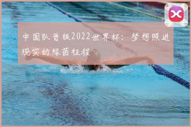 中国队晋级2022世界杯：梦想照进现实的绿茵征程