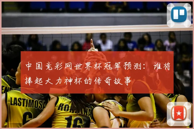 中国竞彩网世界杯冠军预测:谁将捧起大力神杯的传奇故事